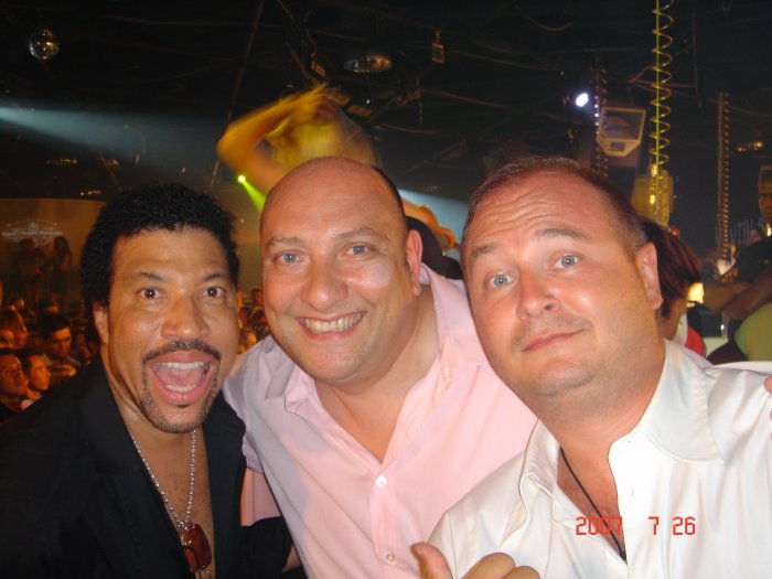 Lionel Richie et Cauet